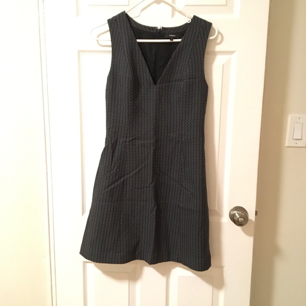 Theory V Neck Dress